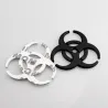3D biohazard - metal emblem - car sticker