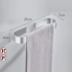 Towel holder - wall mounted - waterproof - kitchen - bathroomBathroom & Toilet