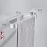 Towel holder - wall mounted - waterproof - kitchen - bathroomBathroom & Toilet