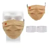 Reusable face mask - with 2 filters - washable - breathable