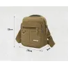 Shoulder / crossbody small bag - canvas