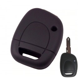 Silicone car key case cover - Renault - Clio - Kangoo - Master - Twingo - 1 buttonKeys