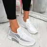 Mesh sports sneakers - comfortable running shoes