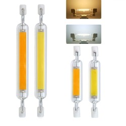 R7S - AC 110V - 220V - 230V - 6W - 12W - 20W - LED - COB halogen bulb - glass tube - 10 pieces