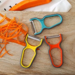 Multifunctional vegetable / fruit peeler - 3 piecesKitchen knives