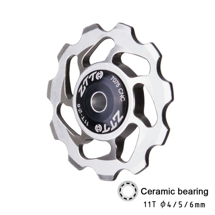 Ceramic bearing - bicycle derailleur - 11T - 4mm - 5mm - 6mm