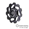 Ceramic bearing - bicycle derailleur - 11T - 4mm - 5mm - 6mm