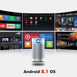 P7 - Smart - Android - Wifi - 1080P - 4K - mini LED projectorProjectors