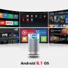 P7 - Smart - Android - Wifi - 1080P - 4K - mini LED projectorProjectors