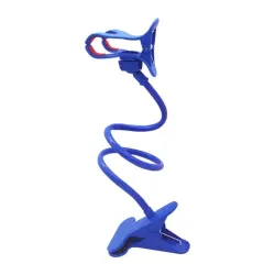Flexible phone holder - adjustable - with clipHolders