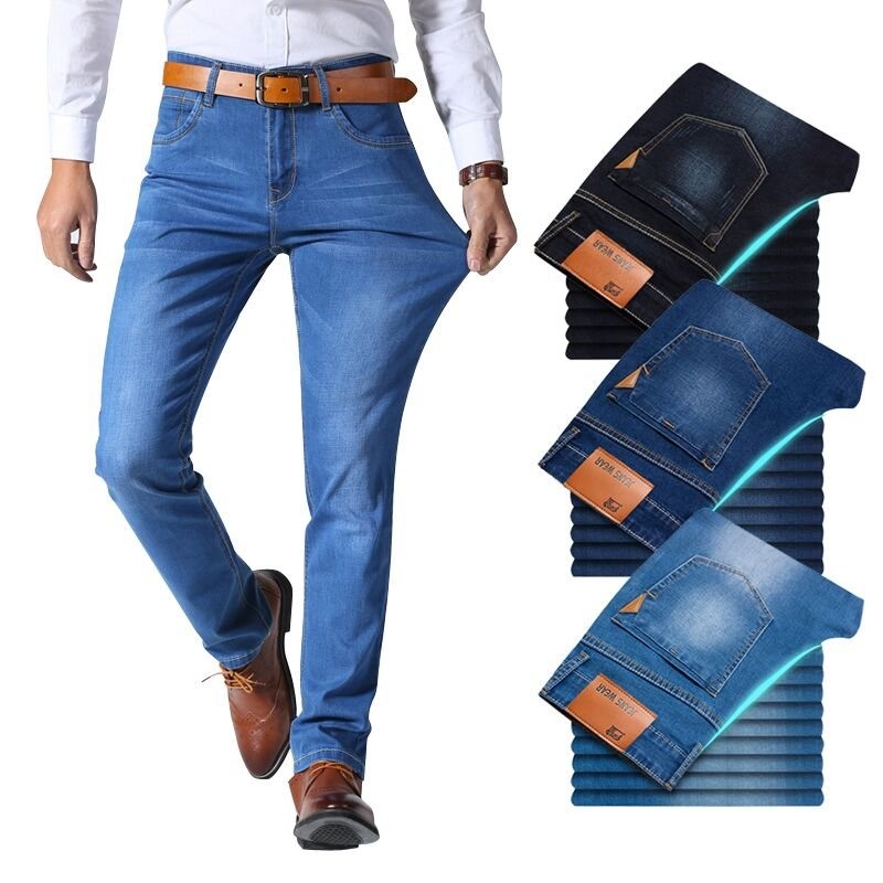 Denim jeans - slim pants - stretchable - with pockets Denim jeans - slim pants - stretchable - with pockets