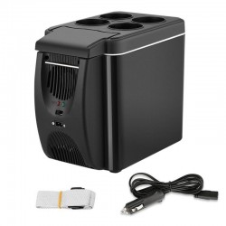 Car / camping mini refrigerator - freezer - with heating function - 6L - 12V
