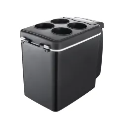 Mini car / camping refrigerator - freezer - cooler - with heating function - 12V - 6L