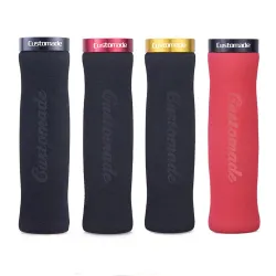 MTB bicycle handlebar cover - sponge grips - anti-slip - with ends