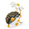Hedgehog with a flower - broochBrooches