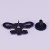 "GROW A PAIR" - women's ovaries - brooch - pin