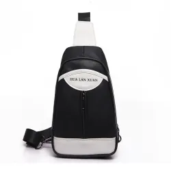 Fashionable backpack - leather crossbody bag