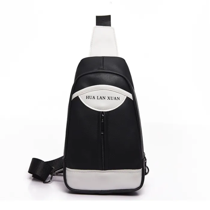 Fashionable backpack - leather crossbody bag