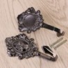 Curtain hooks - rose pattern - 2 piecesTextile