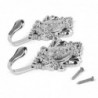 Curtain hooks - rose pattern - 2 pieces