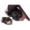 Fashionable backpack - leather crossbody bagBags