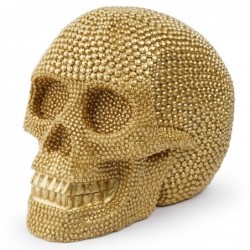 Golden skull - resin statue - Halloween decorationHalloween & Party