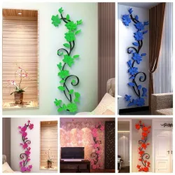 3D tree of life - wall sticker - removable - acrylic
