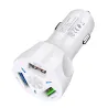 Car phone charger - quick charge 3.0 - 18W - with 2 - 3 - 4 USB ports
