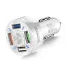 Car phone charger - quick charge 3.0 - 18W - with 2 - 3 - 4 USB ports