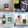 Retro Bluetooth speaker - pixel art - alarm clock - LED display - gaming board - DJ mixerBluetooth speakers