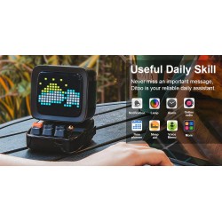 Retro Bluetooth speaker - pixel art - alarm clock - LED display - gaming board - DJ mixerBluetooth speakers