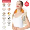 Electric massager - U-shaped pillow - infrared heating - full body massage