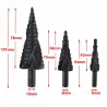 HSS cobalt step drills - nitrogen spiral - 4-32mm / 4-20mm / 4-12mm