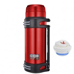 Vacuum thermos - with strap - stainless steel - large capacity - 1200L - 1600L - 2000LThermos bottles