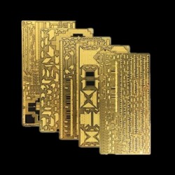 Ancient Chinese mansion - 3D metal puzzle - with LED lightMetal