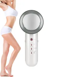 3 in 1 - ultrasonic body massager - slimming - fat burning - with gel - EMS