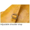 Trendy backpack - front zippers / buckle - wax leather