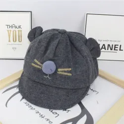 Kids cap - snapback with cat ears