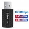 WiFi receiver - adapter - USB 3.0 - 5GHz - 300mbps / 1300mbpsNetwork