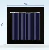 Mini solar panel - 2V 100MA - for rechargeable 1.2V battery - with DC small motorSolar panels