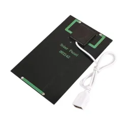 Solar panel - charging board - quick charging - 5W - 5V - USB