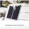 Glass solar panel - waterproof - 1 / 2 pieces