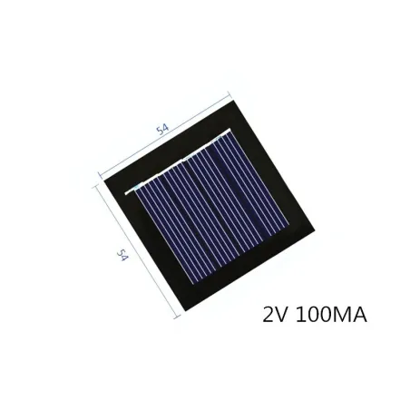 Mini solar panel - 2V 100MA - for rechargeable 1.2V battery - with DC small motorSolar panels