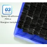 Mini solar panel - 2V 100MA - for rechargeable 1.2V battery - with DC small motorSolar panels