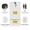 Glass solar panel - waterproof - 1 / 2 pieces
