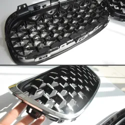 Car front grille - for BMW - E87 / E90 / E92 / E93 / F20 / F21 - 2 piecesGrilles