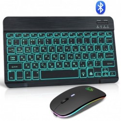 RGB wireless keyboard / mouse - Bluetooth - Russian / Spanish / English layoutKeyboard & Mouse