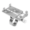 Bicycle handlebar phone holder – aluminum clip mount bracket for secure cycling navigationHolders