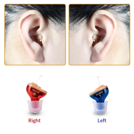Q10 - hearing aid - adjustable microphone - mini ear sound amplifier - wirelessHearing aid