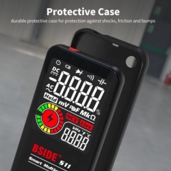 Digital multimeter - 9999 counts - DC / AC / Ohm / NCV / Hz / live wire tester - LCD color displayMultimeters